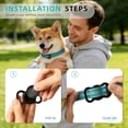 thumbnail image 3 of Tigebraver GPS Tracker For Dogs, Smart Collar With Real-Time Location, No Monthly Fee & No SIM Card, Works With iOS Find My, Ultra-Slim IP68 Waterproof, 12-Month Working Time, 3 of 8