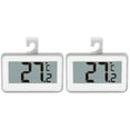 thumbnail image 1 of LOVEVER 2 Pack Easy Mounts Refrigerator Thermometer Fridge LCD High Precision Digital Display, 1 of 6