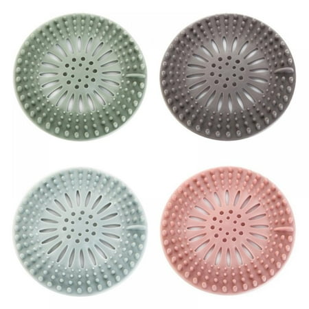 

Anti-clogging Hair Stoppers Catchers Filters Sink Floor Filter for Bathroom Kitchen Blue