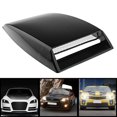 thumbnail image 2 of Universal Car Hood Scoop Racing Air Flow Intake Bonnet Hood Vent Grille Cover (Silver), 2 of 2