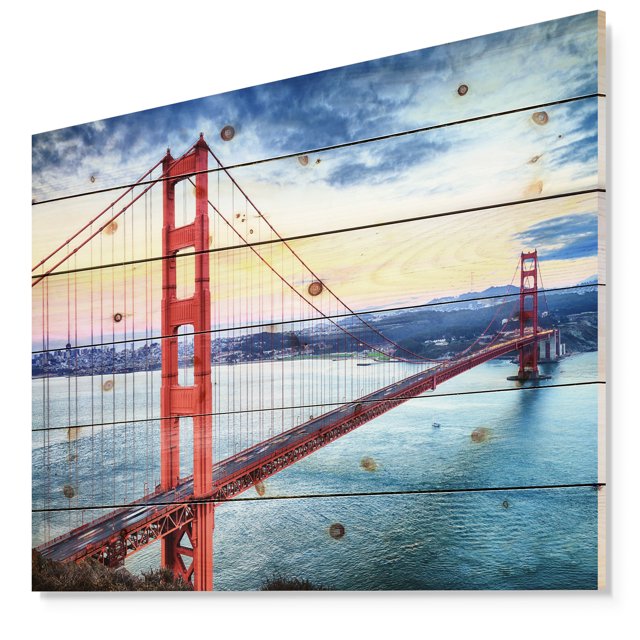 Design Art - Golden Gate Bridge in San Francisco