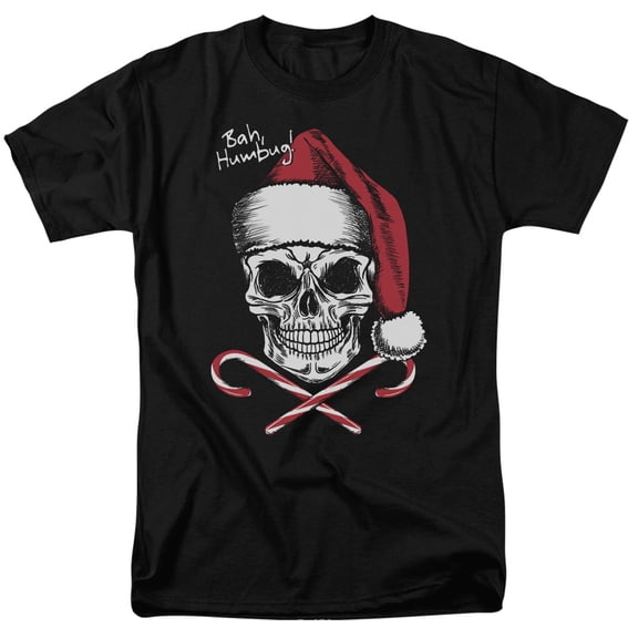 - Skull Bah Humbug - Short Sleeve Shirt - XXXXXX-Large