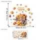 thumbnail image 3 of Pegatina de Cristal para Carrito de Calabaza de Acción de Gracias, Pegatina Decorativa para Fiesta de Festival, 3 of 6