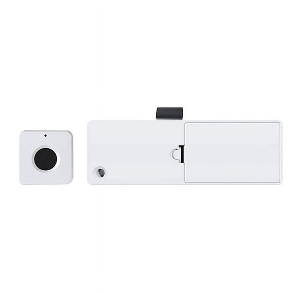Biometric Fingerprint Lock White Anti-theft Smart Drawer Lock