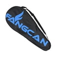 thumbnail image 1 of Mosiee Portable Tennis Racket Bag Racket Bag Storage Bag Blue Pink, 1 of 9