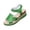 Green, variant on Open Toe Wedge Sandals, Adjustable Strap Espadrille Sandals, Women's Low Wedge Heels Summer Dressy Platform Sandals Ankle Strap Open Toe Wedges Sandals Comfortable Wedges for Women, Orange 6