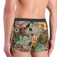 thumbnail image 5 of Kll Watercolor Flower Men'S Cotton Boxer Briefs Underwear-X-Large, 5 of 9