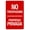 Warning Sign 3, variant on No Trespassing Flying Within 500 Feet Prohibited Warning Sign - 8"x12", Prohibition Metal Decor for Business, Home Walls