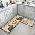 thumbnail image 4 of Binwennn Easter Themed 2 Piece Rug Set Easy To Clean For Home Decoration Bedroom Area Rugs 5x7 Large Blankets Shaggy Carpet Bedroom Throw Blankets Soft Pumpkin Blanket Girl Carpet Floor Rugs for, 4 of 6