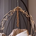 thumbnail image 6 of OATIPHO Rattan Woven Chain Link Decor Boho Brown Wall Hanging Ornament for Home, 6 of 6
