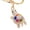 Multicolor, variant on Fashion Turtle Keychain Rhinestone Woman's Bag Hanging Ornament Car Decoration