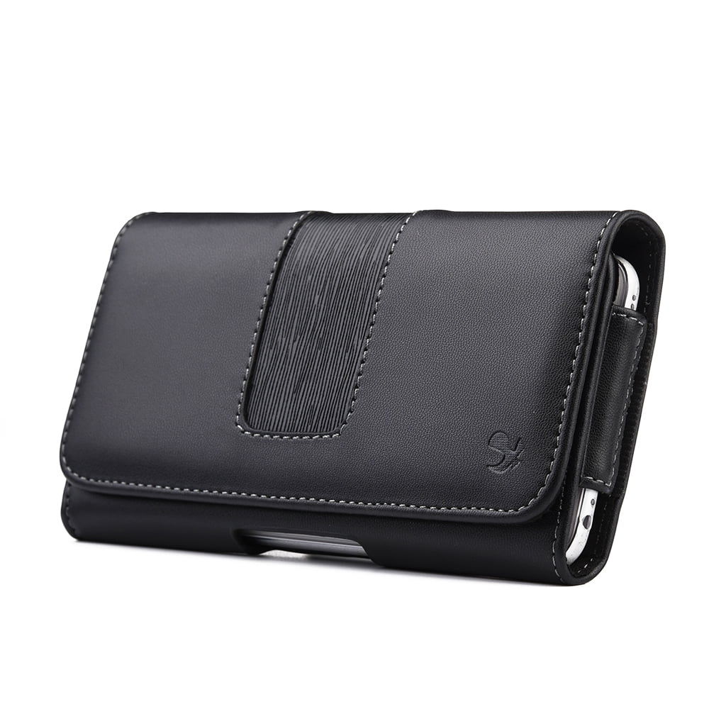 Luxmo Executive [Synthetic PU Leather] Belt Holster Phone Carrying Case ...