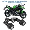 thumbnail image 3 of CNC Frame Fairing Guard Crash Slider Falling Protector Kawasaki  400 2018, 3 of 8