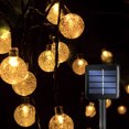 thumbnail image 1 of Mini globo de luz LED redondo, luces de bola con tiempo de espera prolongado para decoración de jardín, 1 of 5