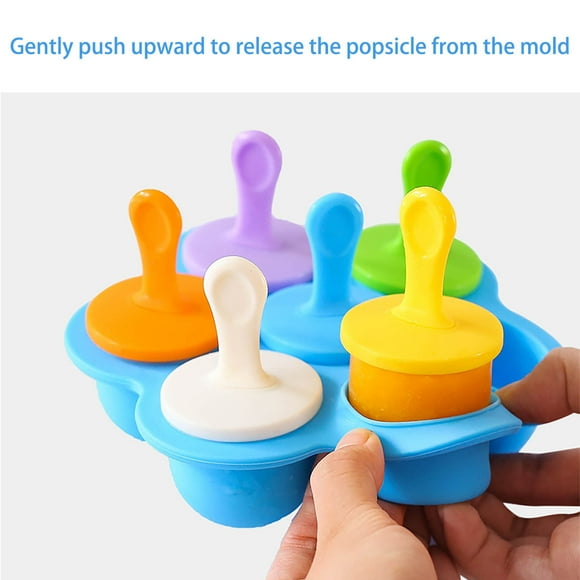Ganfancp Seven-Hole Popsicle Supplementary Box Diy Homemade Ice Cream Stick Ice Ice Box Popsicle Ice Box Flash Deals