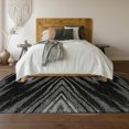 thumbnail image 3 of Dalyn Rugs Premium Machine Washable Mayfield AMF876 Black 10' x 14' Rug, 3 of 7