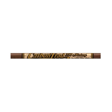 Victory Arrows Carbon Trad Gamer 350 Spine Feather Fletched 6 Pack