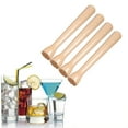thumbnail image 6 of Tizuqe Beechwood Drink Muddler Wooden Masher Crusher Cocktail Damper Bar Tool Ice Hammer Barware, 6 of 11