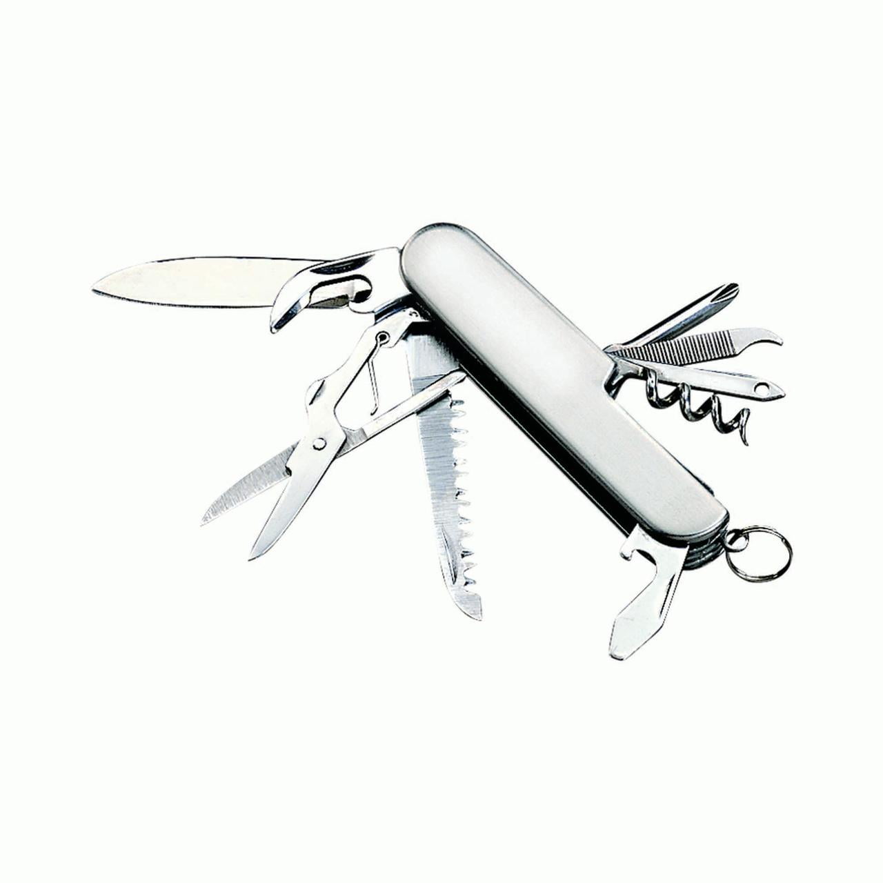 3" Silver Pocket Knife with 9 Tools