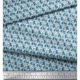 thumbnail image 3 of Soimoi Poly Georgette Fabric Flower Artistic Print Fabric by Yard 52 Inch Wide, 3 of 3