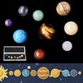 thumbnail image 3 of Solar System Nine Planets Set, Natural Decorations for Desk, Educational Gift for Space Enthusiasts, 3 of 8
