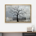 thumbnail image 3 of wall26 Canvas Print Wall Art Blue Night Silhouette of Lovers on a Bike with Tree Nature Wilderness Modern Art Rustic Relax/Calm Multicolor for Living Room, Bedroom, Office - 24"x36" Natural, 3 of 5