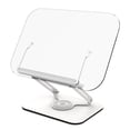 thumbnail image 1 of Mistaha Acrylic Transparent Reading Stand with 360° Rotation and Clamp Design, Ideal for Tablets/Computers - R22 Swivel Book Holder, 1 of 6