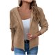 thumbnail image 2 of Pntutb Mujeres Casual Soild Manga Larga Con Capucha Punto Cardigan Suéter Abrigo Outwear Flash Picks Pntutb Pntutb-6641, 2 of 9