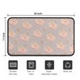 thumbnail image 5 of Princess Flower Dress Pattern Door Rugs,Washable Non Slip Door Mats Indoor,Decorative Door Mats,Entry Mat Indoor for Entrance,Bedroom,Kitchen,Bathroom,30"x17", 5 of 6