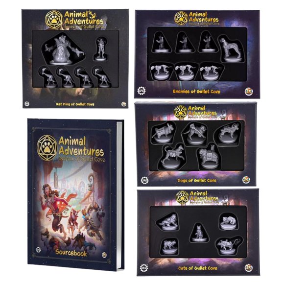 Juego de mesa SFG Animal Adventures: paquete Gullet Cove