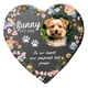 thumbnail image 4 of Piedra conmemorativa de perros de 6 pulgadas Remembrance Dog Fallstone de duelo Estilo de corazón E, 4 of 8