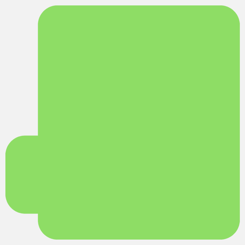 JAM Paper Standard Label Rolls, Lip Balm Tube Stickers, 2 1/8 x 2 1/8, Neon Green, 125 Labels/Roll