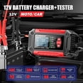 thumbnail image 3 of Chargeur de Réparation Intelligent compatible 12V Chargeur de Batterie de Voiture Chargeur de Batterie de Moto Chargeur de Batterie Jaune Norme Européenne 100-240V_Perfect Gift, 3 of 4