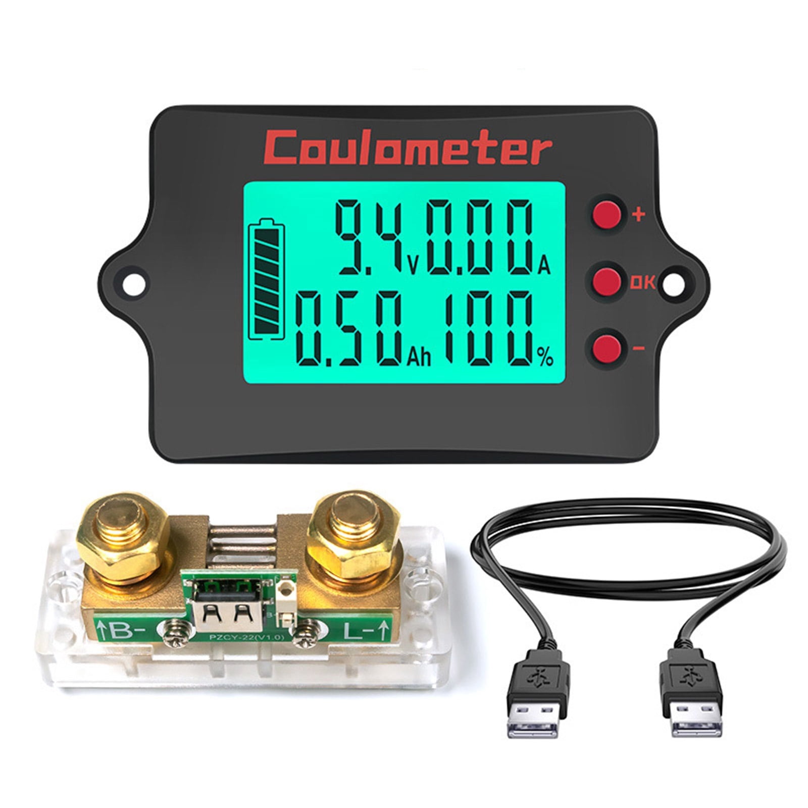Coulomb Meter for Electric Vehicles and Meter Ensures Precise Voltages and Current Readings