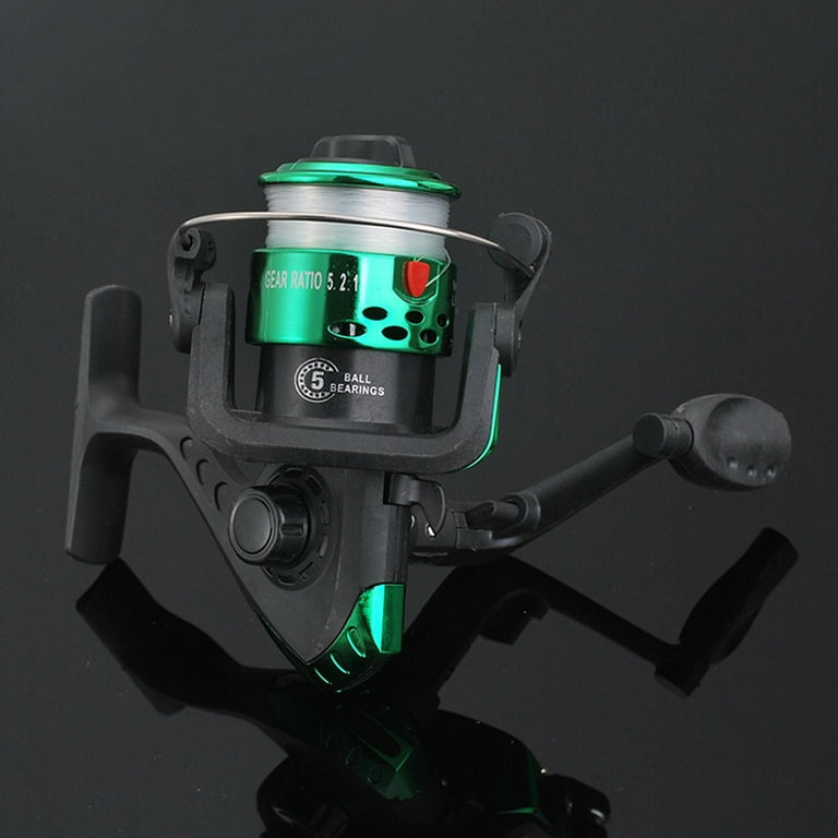 Fishing Equipment Spinning Fishing Reel for Saltwater Freshwater Ideal  Choice for Fishing Enthusiasts Yellow Strip Line
