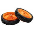 thumbnail image 2 of Paquete de 2 cortacéspedes de 196 mm para Husqvarnaa 5324025-67, 5324029-36, 532402567, 532402936, color negro, 2 of 5