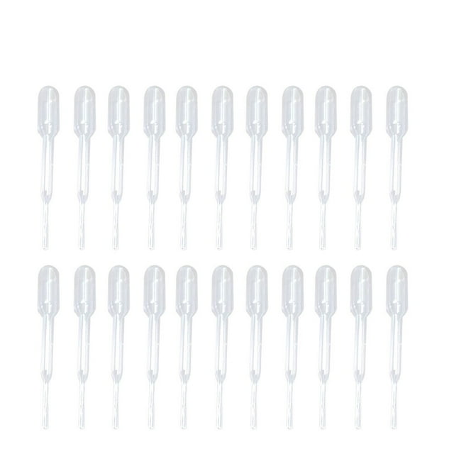 500pcs 0.2ml Disposable Plastic Transfer Pipette Graduated Droppers