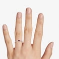 thumbnail image 3 of 925 Silver Baguette Emerald, Sapphire, Ruby and Diamond Pavé Stacking Ring, 925 Sterling Silver Ring, Minimalist Ring for Women, Everyday Jewelry, 3 of 3