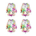 thumbnail image 2 of Guardurnaity Delantal impermeable para niños con bolsillo grande Delantal colorido para pintar y cocinar para niños Delantal para niños Accesorios de disfraces Como se muestra XL143-162CM, 2 of 6