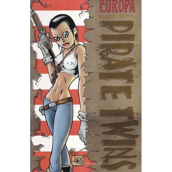 Europa and the Pirate Twins #2 VF ; Powder Monkey Comic Book