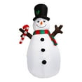 thumbnail image 1 of Muñeco de Nieve Inflable de 52 Pies con Efectos de Luz Decoración Navideña Al Aire Libre Explosiva 100-240 V Almacenamiento Compacto Festival Vívido Uso Versátil Fácil ANGGREK  Otros, 1 of 8