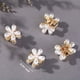 thumbnail image 4 of Pinzas para el cabello para mujeres, pinzas para peinar, pinzas para el cabello para niñas, pinza de perla pequeña, pinza de crisantemo, pinza superior., 4 of 5