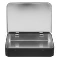 thumbnail image 2 of Caja de almacenamiento con tapa con bisagra, caja de lata, contenedor de almacenamiento para actividades al aire libre, 2 of 5