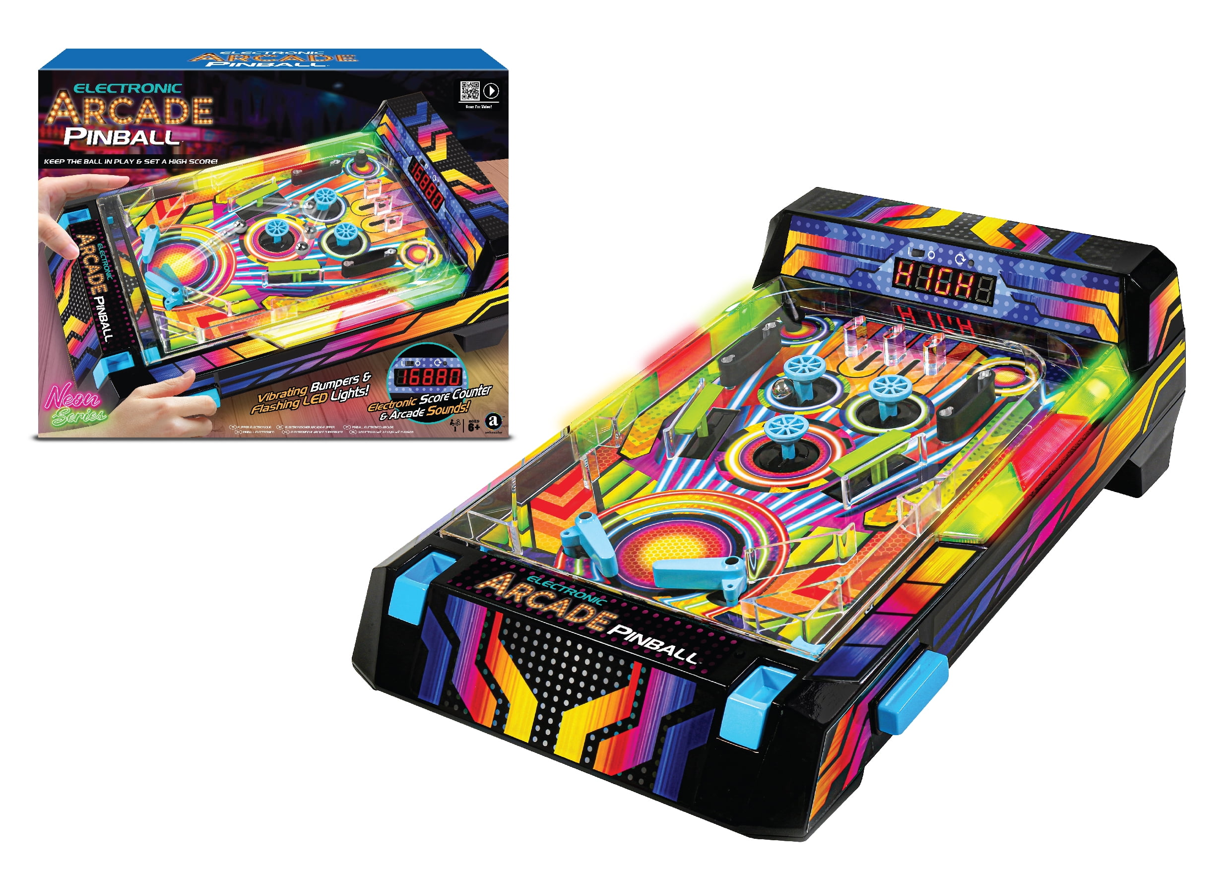 Electronic Arcade Pinball Game