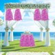 thumbnail image 5 of Enredaderas Artificiales De Flores Lilas, Guirnaldas Decorativas Para Techo, Decoraci N De Arcos Para Bodas, Arreglos Florales De Seda Con Vegetaci N Artificial, Dise O Elegante, Para El, 5 of 8