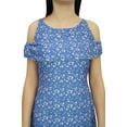 thumbnail image 6 of Bimba Women's Sleeveless Floral Party Wear Dresses Side Split Beach Maxi Dress-4, 6 of 6