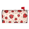 thumbnail image 2 of Balery Red Ladybug Magnetic Mailbox Cover Welcome Standard- 25.5x21 In, 2 of 9