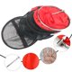thumbnail image 4 of Jaula de red de pesca de aluminio Cesta de pescado de alambre flotante plegable (30 cm x 2 m) Ndcxsfigh Nuevos Originales, 4 of 9