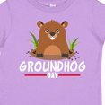 thumbnail image 4 of Inktastic Groundhog Day with Cute Groundhog Illustration Boys or Girls Toddler T-Shirt, 4 of 5
