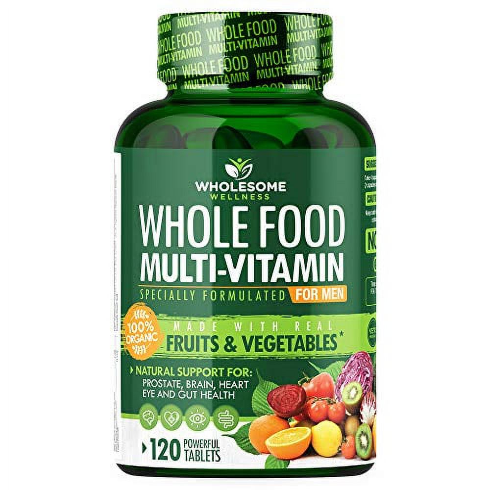 Multivitamin for Men - Multi Vitamins, Minerals- For Daily Energy, Brain, Heart & Eye Health - 120 Tablets
